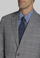 Traveler Collection Tailored Fit Windowpane Sportcoat CLEARANCE