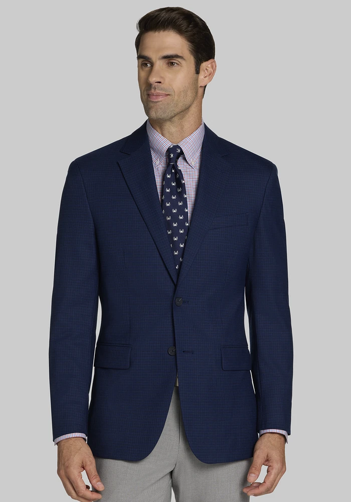 Traveler Collection Tailored Fit Check Sportcoat CLEARANCE