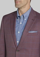 Jos. A. Bank Traditional Fit Windowpane Sportcoat - Big & Tall CLEARANCE