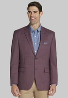 Jos. A. Bank Traditional Fit Windowpane Sportcoat - Big & Tall CLEARANCE