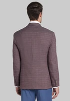 Traveler Collection Tailored Fit Check Sportcoat - Big & Tall CLEARANCE