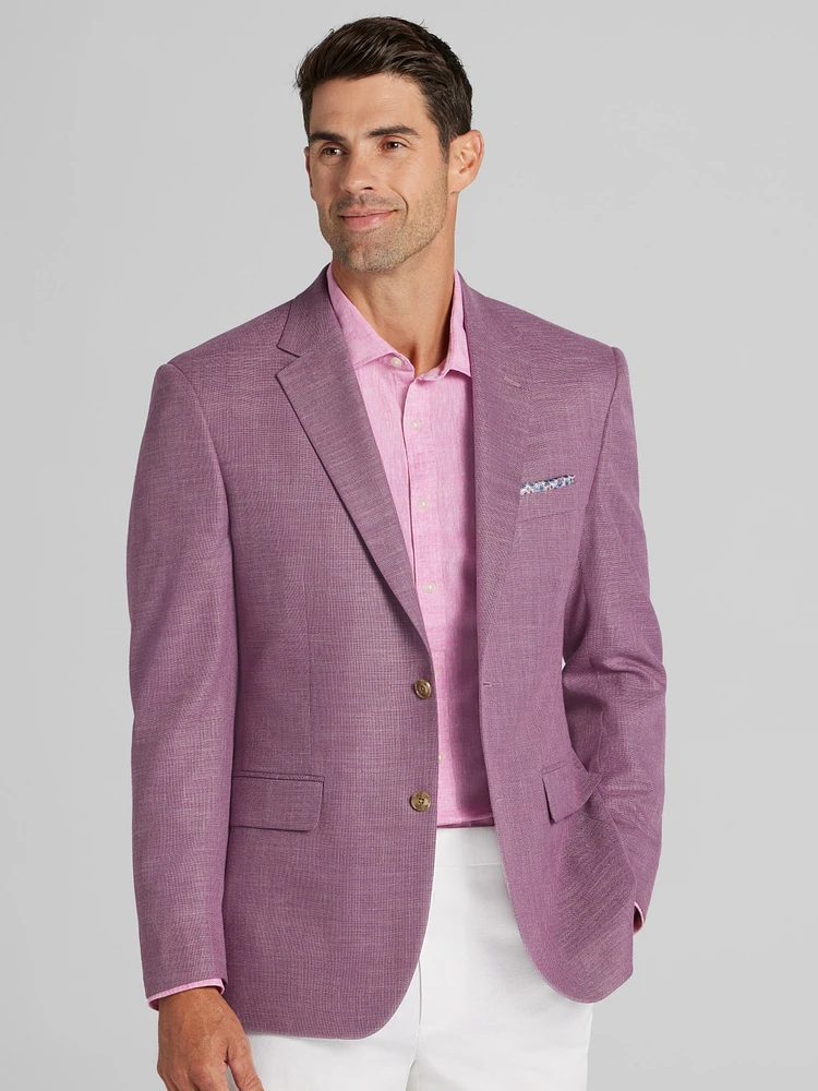 Jos. A. Bank Traditional Fit Textured Comfort Stretch Sportcoat