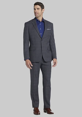 Jos. A. Bank Tailored Fit Windowpane Plaid Suit