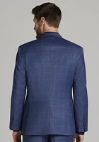 Jos. A. Bank Tailored Fit Windowpane Plaid Suit