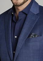 Jos. A. Bank Tailored Fit Windowpane Plaid Suit