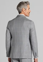 Reserve Collection Tailored Fit Windowpane Suit