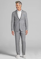 Reserve Collection Tailored Fit Windowpane Suit