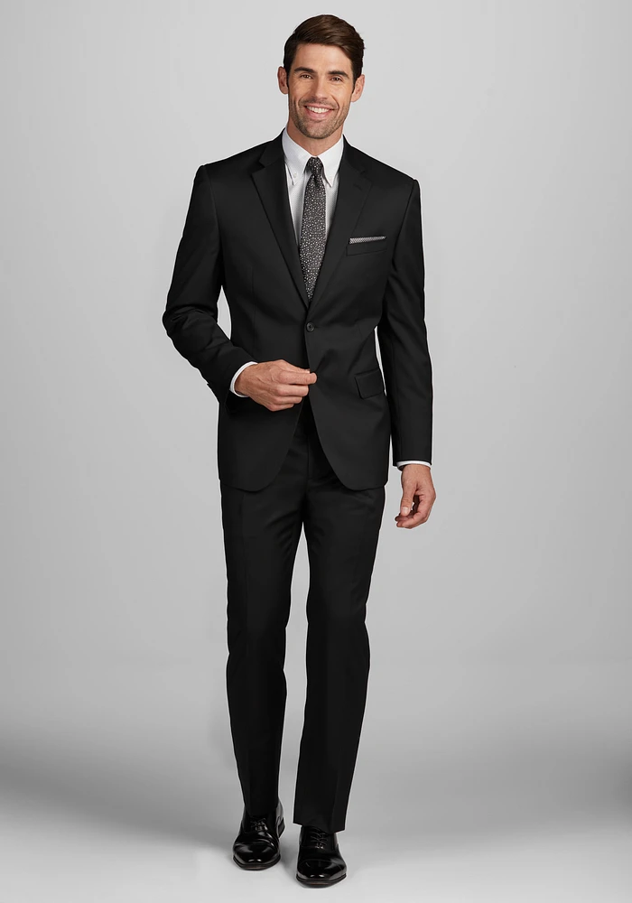 Jos. A. Bank Tailored Fit Solid Suit CLEARANCE