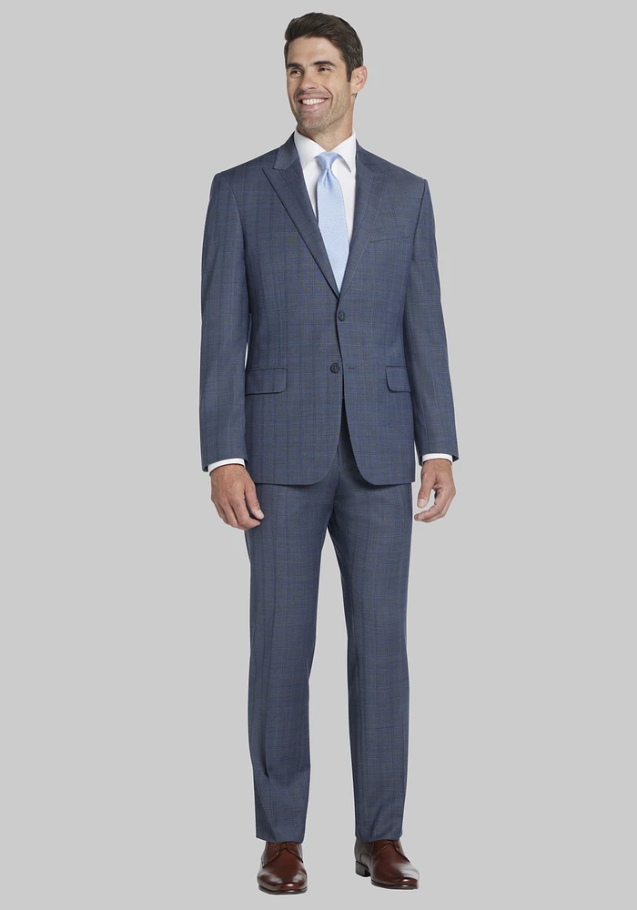 Jos. A. Bank Tailored Fit Windowpane Suit CLEARANCE