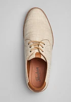 Florsheim Capitol Canvas Plain Toe Lace Up Oxfords