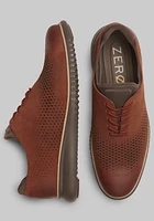 Cole Haan 2.ZEROGRAND Suede Laser Wingtip Oxfords