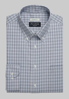 Traveler Collection Tailored Fit Check Dress Shirt CLEARANCE