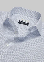 Traveler Collection Tailored Fit Fine Grid Dress Shirt CLEARANCE