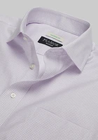 Traveler Collection Tailored Fit Small Grid Dress Shirt CLEARANCE