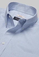 Traveler Collection Slim Fit Button-Down Collar Check Dress Shirt