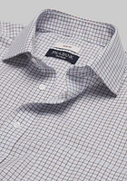 Traveler Collection Slim Fit Spread Collar Check Dress Shirt CLEARANCE