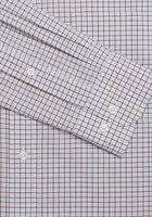 Traveler Collection Slim Fit Spread Collar Check Dress Shirt CLEARANCE