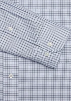 Traveler Collection Tailored Fit Spread Collar Check Dress Shirt