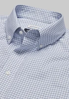 Traveler Collection Traditional Fit Button-Down Collar Check Dress Shirt