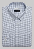 Traveler Collection Traditional Fit Button-Down Collar Check Dress Shirt