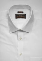 Reserve Collection Tailored Fit Spread Collar Textured Dress Shirt