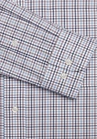 Traveler Collection Tailored Fit Button-Down Collar Check Dress Shirt CLEARANCE