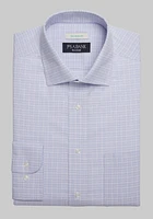 Traveler Collection Tailored Fit Spread Collar Multi Check Dress Shirt CLEARANCE