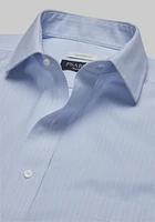 Traveler Collection Tailored Fit Spread Collar Stripe Dress Shirt