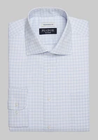 Traveler Collection Traditional Fit Spread Collar Plaid Dress Shirt - Big & Tall CLEARANCE