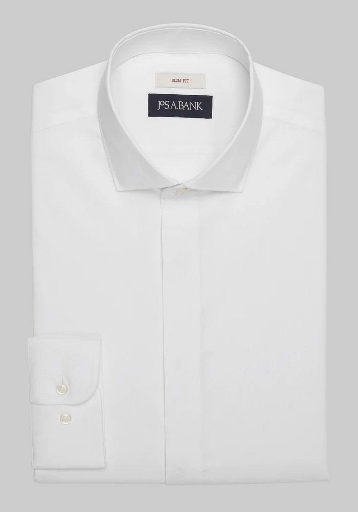 Jos. A. Bank Slim Fit Spread Collar Dress Shirt