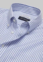 Jos. A. Bank Traditional Fit Button-Down Collar Bengal Stripe Dress Shirt