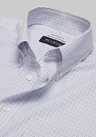 Jos. A. Bank Traditional Fit Button-Down Collar Check Dress Shirt - Big & Tall CLEARANCE