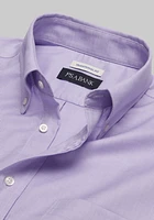 Jos. A. Bank Traditional Fit Button-Down Collar Textured Solid Dress Shirt - Big & Tall