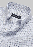 Jos. A. Bank Traditional Fit Button-Down Collar Double Check Dress Shirt