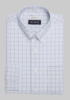 Jos. A. Bank Traditional Fit Button-Down Collar Double Check Dress Shirt