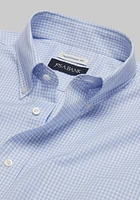 Jos. A. Bank Traditional Fit Button-Down Collar Mini Double Grid Dress Shirt