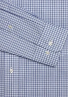 Jos. A. Bank Tailored Fit Button-Down Collar Mini Double Check Dress Shirt