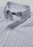 Jos. A. Bank Tailored Fit Button-Down Collar Double Grid Dress Shirt