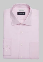 Jos. A. Bank Traditional Fit Spread Collar Textured Solid Dress Shirt - Big & Tall