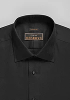 Reserve Collection Tailored Fit Spread Collar French Cuff Formal Dress Shirt