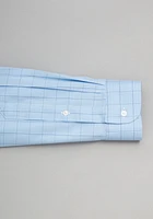 Traveler Collection Tailored Fit Button-Down Collar Windowpane Dress Shirt