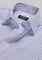 Traveler Collection Slim Fit Stripe Dress Shirt