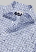 Traveler Collection Slim Fit Spread Collar Plaid Dress Shirt