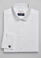 Traveler Collection Slim Fit Spread Collar French Cuff Dress Shirt