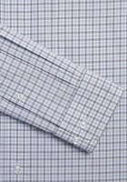 Traveler Collection Tailored Fit Spread Collar Double Check Dress Shirt CLEARANCE