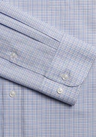 Traveler Collection Traditional Fit Button-Down Collar Mini Plaid Dress Shirt CLEARANCE