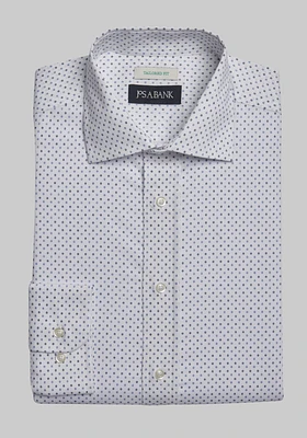 Jos. A. Bank Tailored Fit Spread Collar Geo Dress Shirt