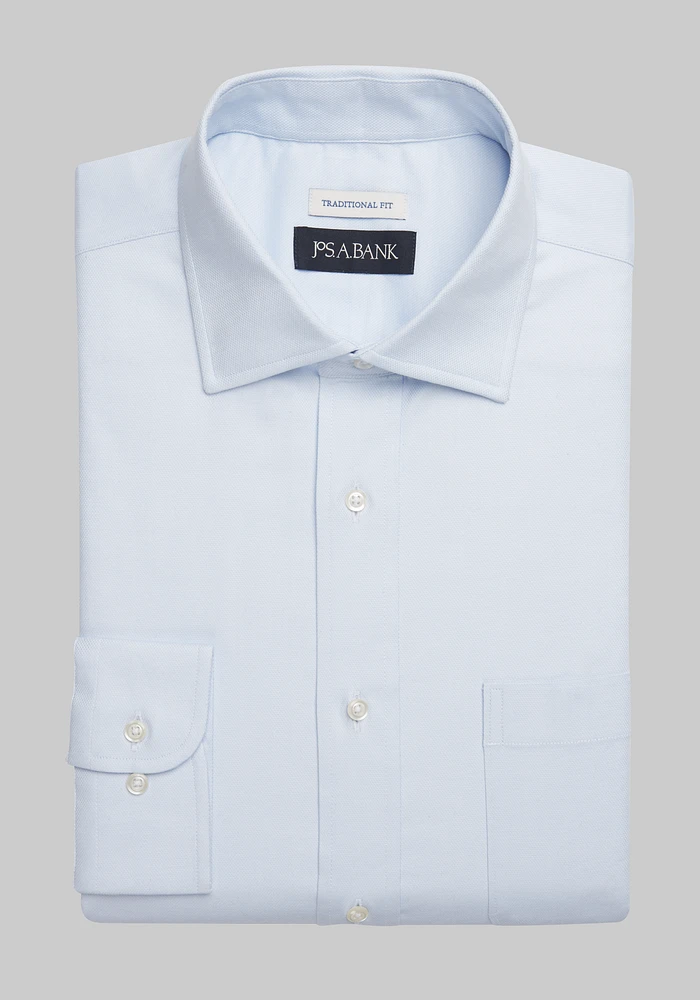 Jos. A. Bank Traditional Fit Spread Collar Dress Shirt - Big & Tall CLEARANCE