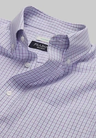 Traveler Collection Tailored Fit Button-down Collar Check Dress Shirt CLEARANCE