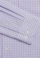 Traveler Collection Tailored Fit Button-down Collar Check Dress Shirt CLEARANCE